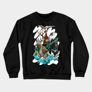 Animals Crewneck Sweatshirt